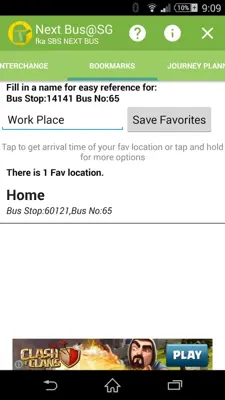 Next Bus@SG android App screenshot 2