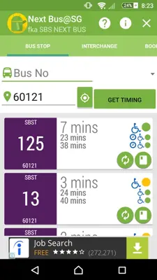 Next Bus@SG android App screenshot 5